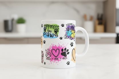 Dog Quotes - UVDTF Wrap for cups/hard surfaces sticker