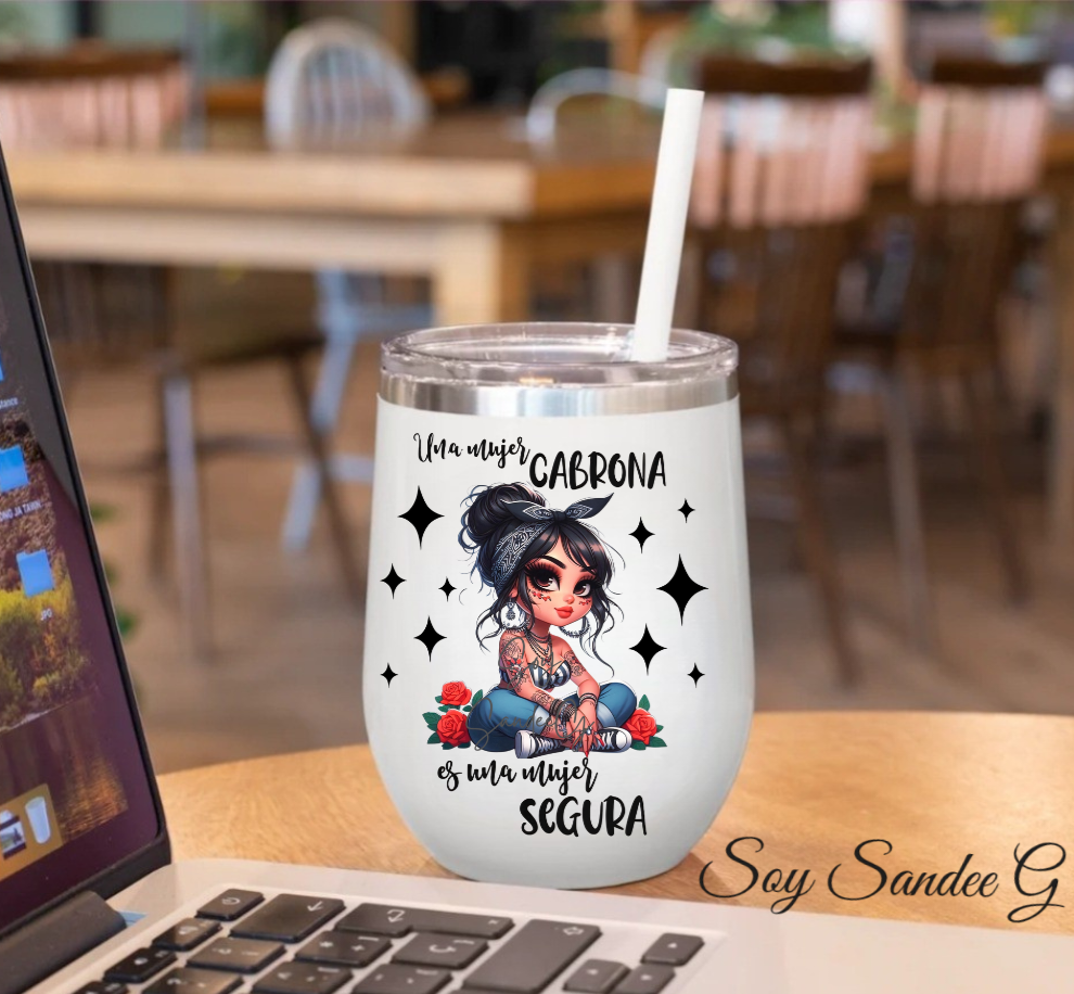 Una Mujer Cabrona - UVDTF Decal for cups/hard surfaces sticker