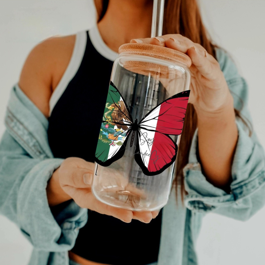 Mexican Butterfly #2 - UVDTF Decal for cups/hard surfaces sticker