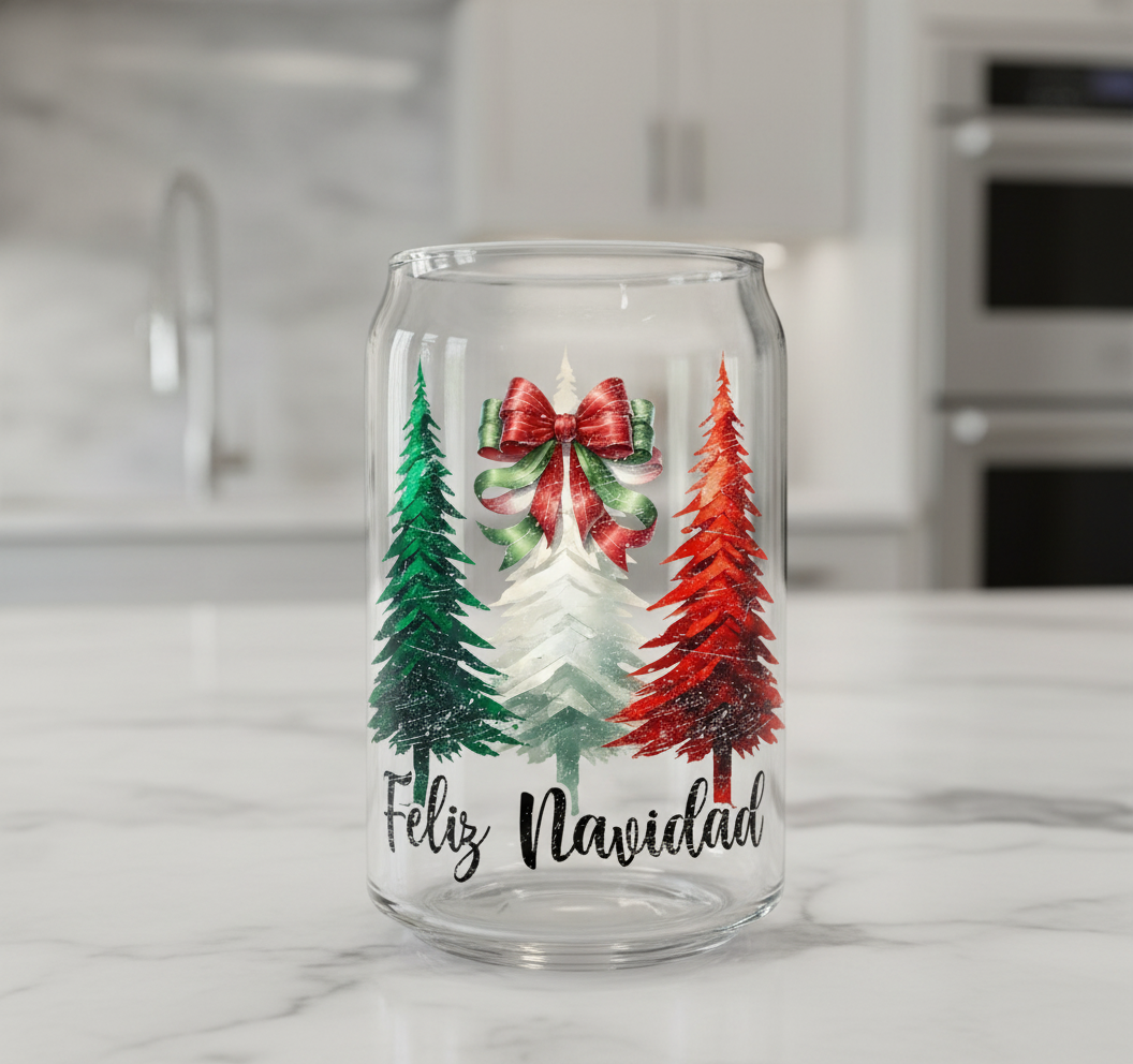 Feliz Navidad - UVDTF Decal for cups/hard surfaces sticker