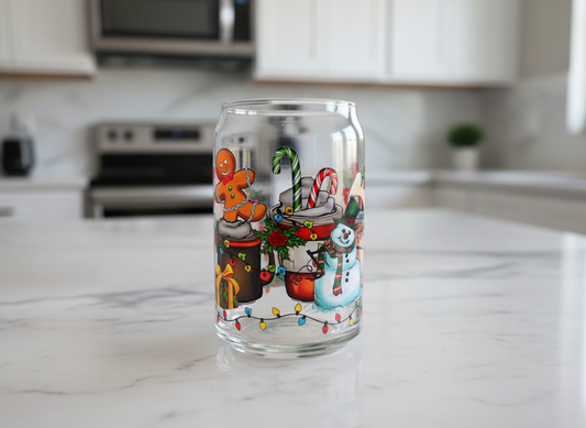 Snowman Cups - UVDTF Wrap for cups/hard surfaces sticker