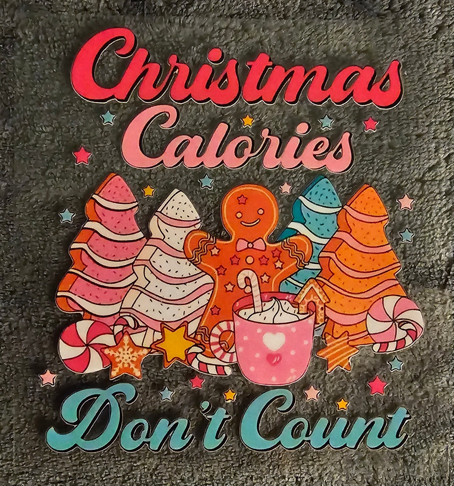 Christmas Calories Don't Count - UVDTF Decal