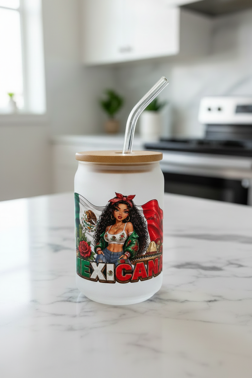 Mexicana - UVDTF Wrap for cups/hard surfaces sticker