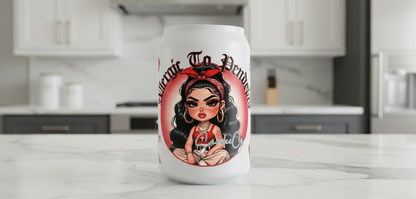 Allergic to Pendejas Red - UVDTF Wrap for cups/hard surfaces sticker