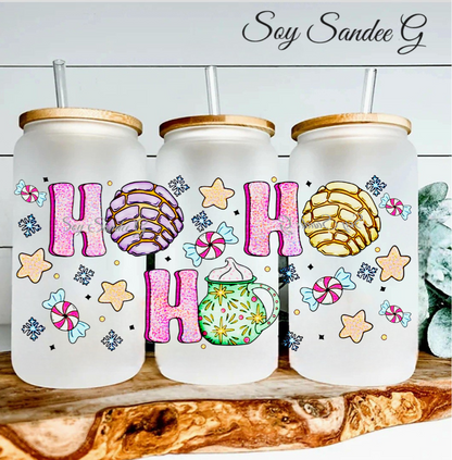 Ho Ho Ho - UVDTF Wrap for cups/hard surfaces sticker