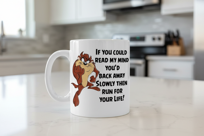 If you could read my mind... - UVDTF Decal for cups/hard surfaces sticker