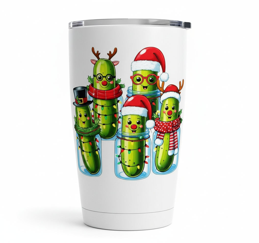Merry Pickle - UVDTF Decal for cups/hard surfaces sticker