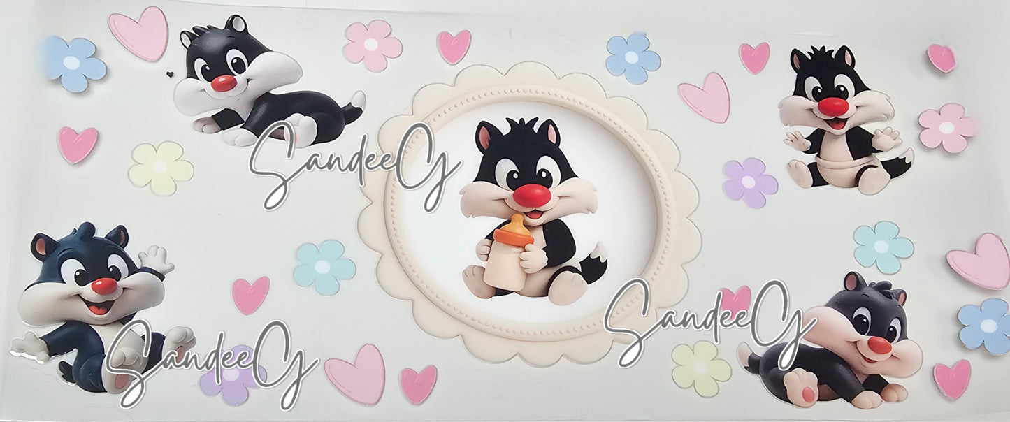 Baby Cat - UVDTF Wrap for cups/hard surfaces sticker