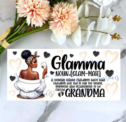 Glamma #2 - UVDTF Wrap for 16oz cups/hard surfaces