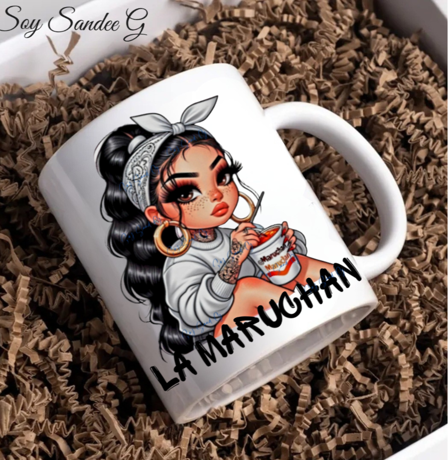 Calcomanía UVDTF de La Maruchan