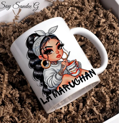 Calcomanía UVDTF de La Maruchan