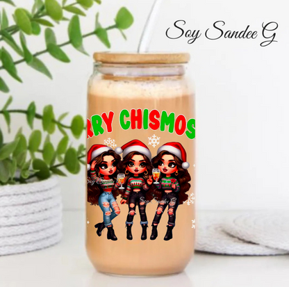 Merry Chismosas (Merry Gossips) - UVDTF Decal for cups/hard surfaces sticker