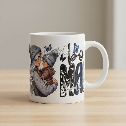 Boy Mom - UVDTF Wrap for cups/hard surfaces sticker