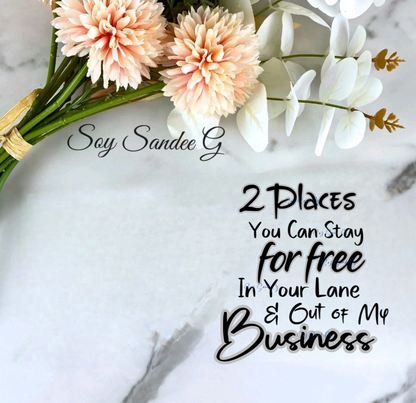 Out of my Business - UVDTF Decal for cups/hard surfaces sticker