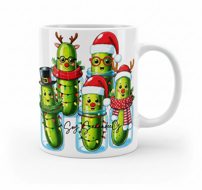 Merry Pickle - UVDTF Decal for cups/hard surfaces sticker
