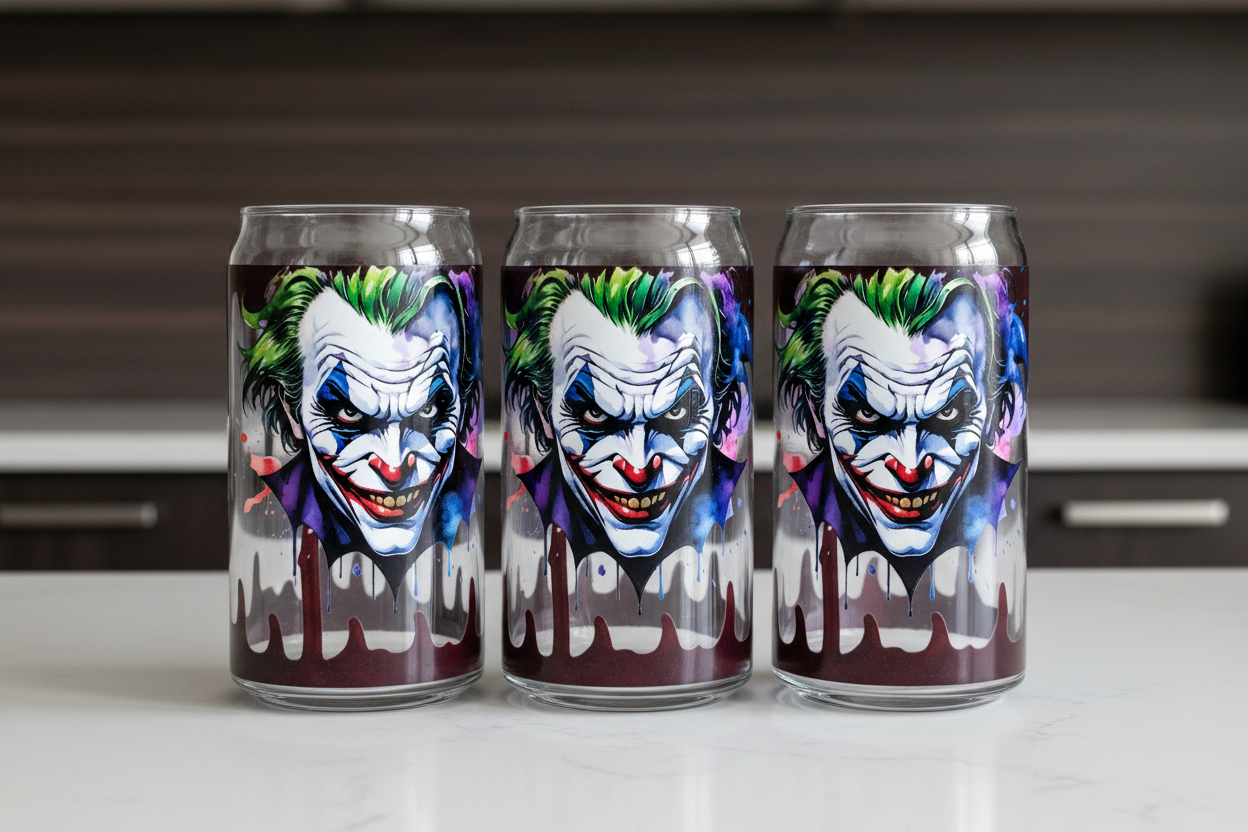 The Real Joker - UVDTF Wrap for cups/hard surfaces sticker