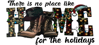 There is no place Soldier - UVDTF Wrap for cups/hard surfaces sticker