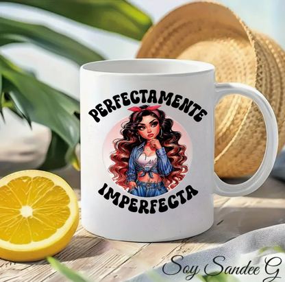 Perfectamente Imperfecta (Perfectly Imperfect) - UVDTF Decal for cups/hard surfaces sticker