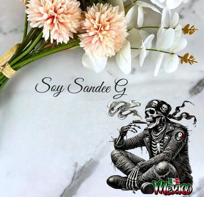 Mexican Biker Guy - UVDTF Decal for cups/hard surfaces sticker