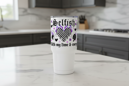 Selfish - UVDTF Wrap for cups/hard surfaces sticker