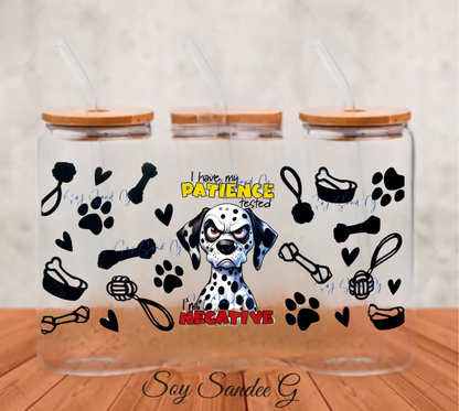 My Patience Tested - UVDTF Wrap for cups/hard surfaces sticker