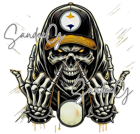 Pitts Skeleton - UVDTF Decal for cups/hard surfaces sticker