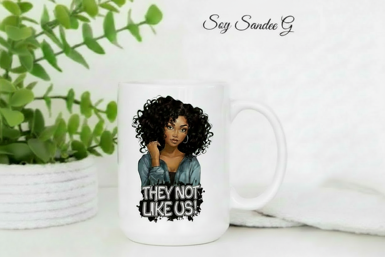 They Not Like Us - UVDTF Decal for cups/hard surfaces sticker