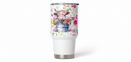 Highland Cow #10 - UVDTF Wrap for cups/hard surfaces sticker