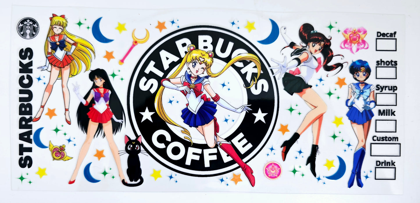 Sailor Moon Starbucks UVDTF wrap