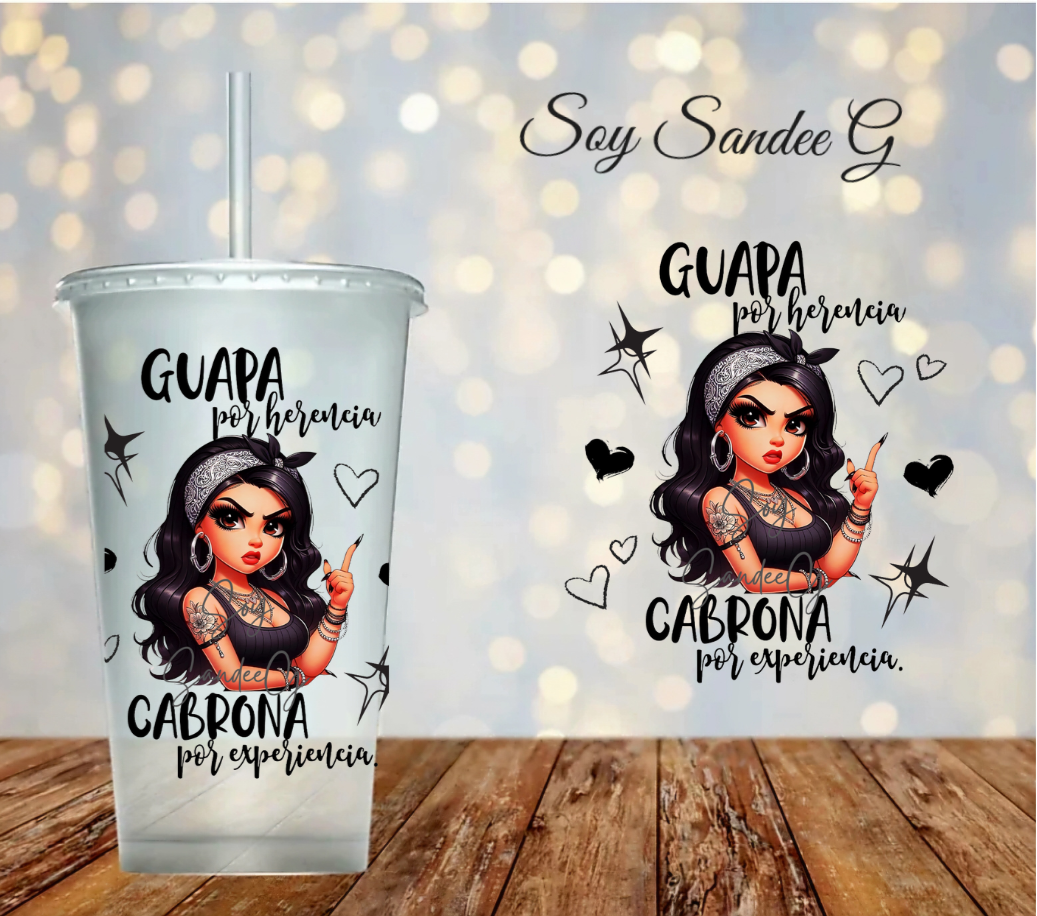 Guapa por Herencia (Hereditary Cuteness) - UVDTF Decal for cups/hard surfaces sticker