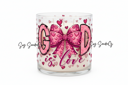 God is Love - UVDTF Wrap for cups/hard surfaces sticker