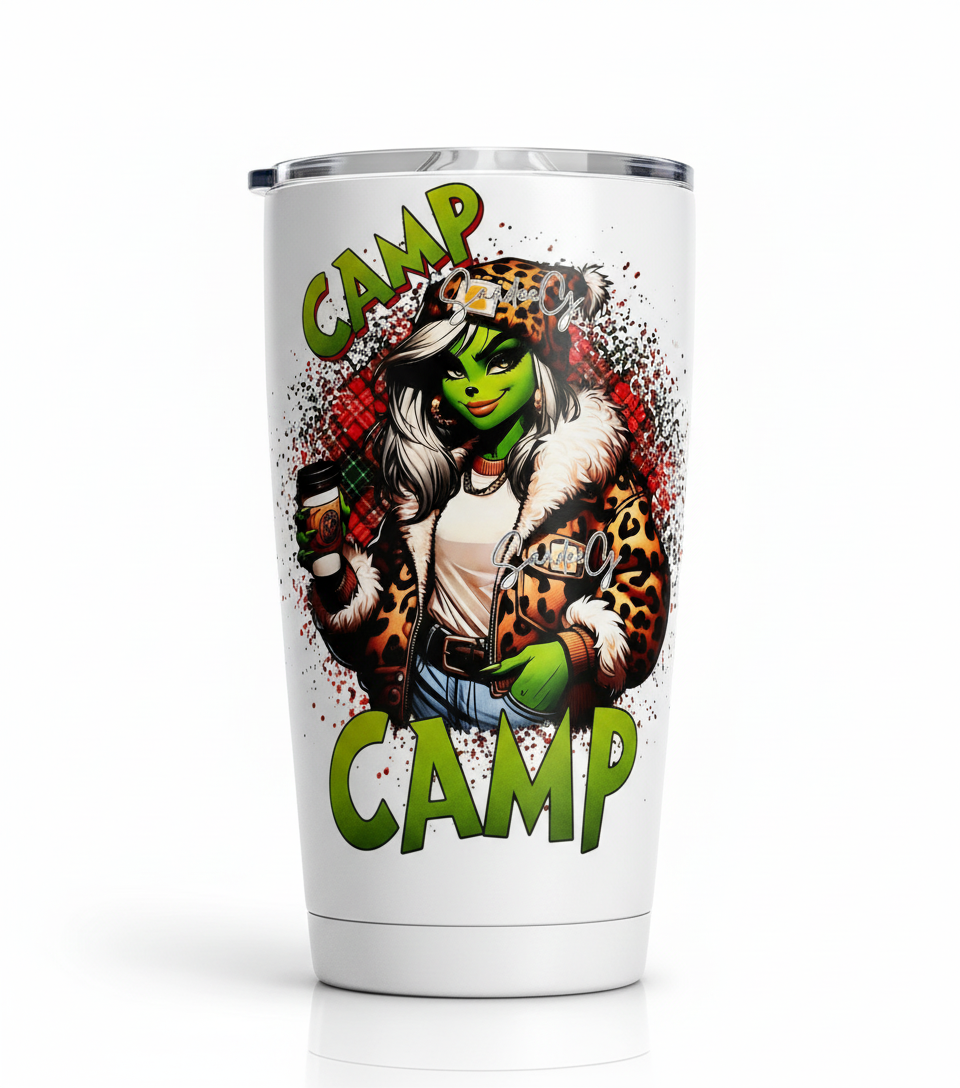 Mama Grinch - UVDTF Decal for cups/hard surfaces sticker