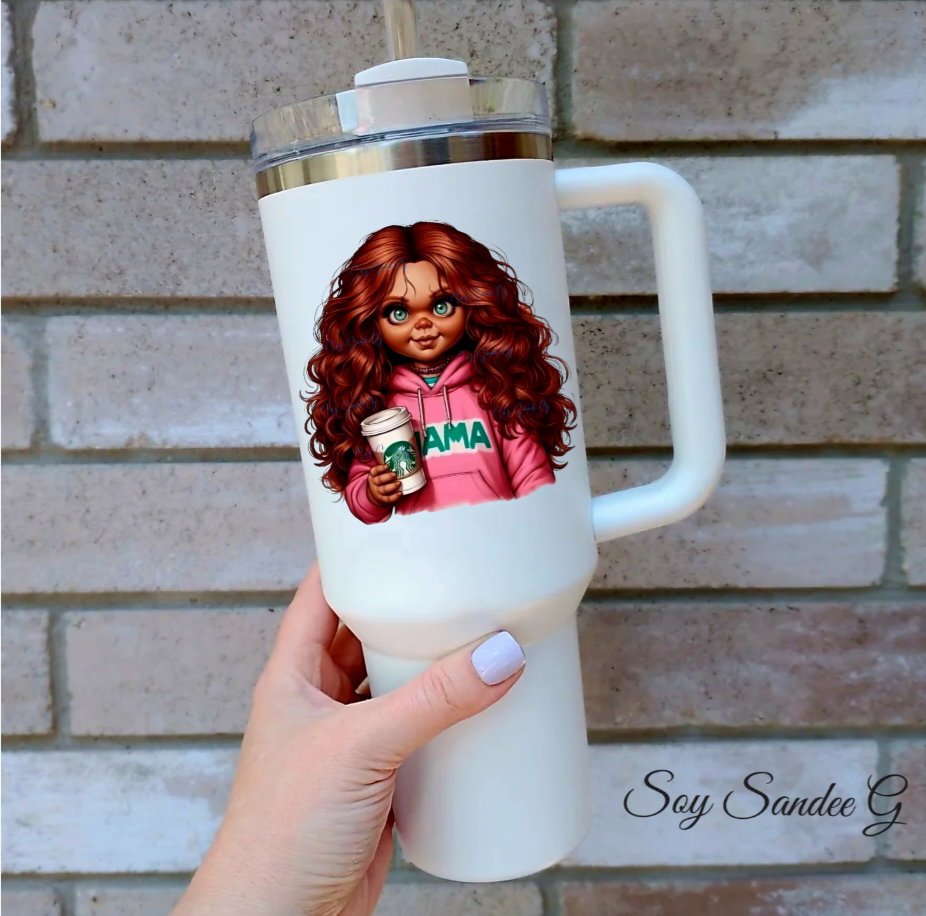 Chucky Mama- UVDTF Decal for cups/hard surfaces sticker