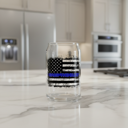 Back the Blue Flag - UVDTF Decal for cups/hard surfaces sticker