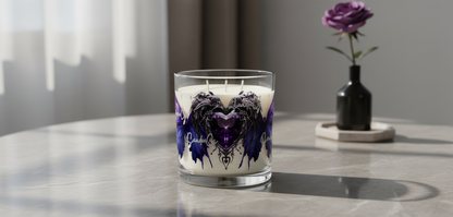 Blue & Purple Gothic Butterfly - UVDTF Wrap for cups/hard surfaces sticker