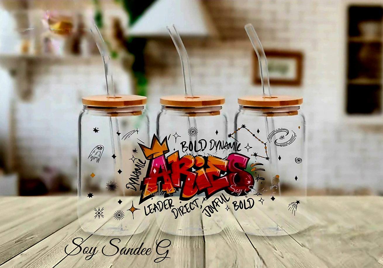 Graffiti Aires - UVDTF Wrap for cups/hard surfaces sticker