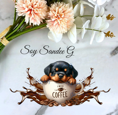 La vida es mejor con perros Envoltura UVDTF - 3