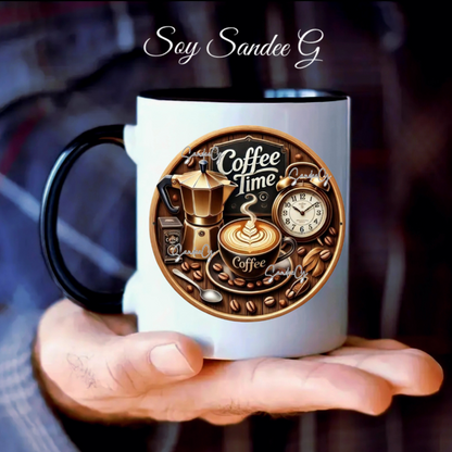 Coffee Time - UVDTF Decal for cups/hard surfaces sticker