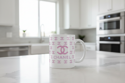 Chanel Pink - UVDTF wrap for cups/hard surfaces sticker