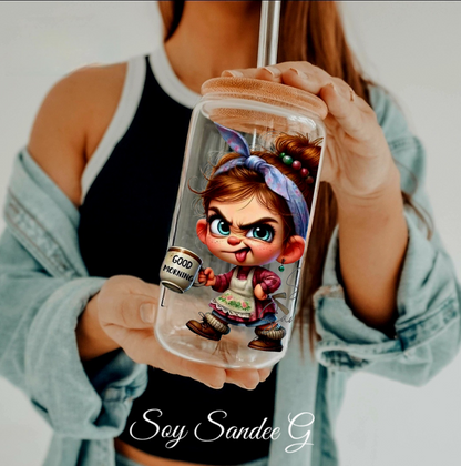 I Drink Coffee for Your Survival - UVDTF Decal for cups/hard surfaces sticker