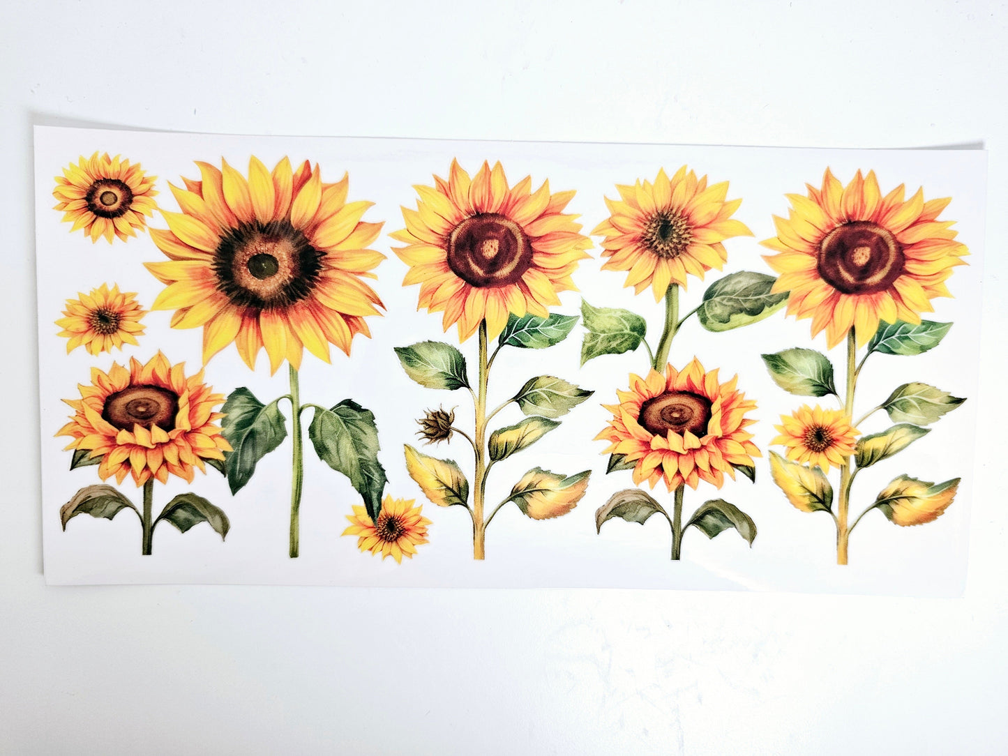 Sunflower Garden - UVDTF Wrap