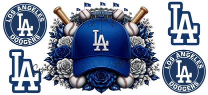 LA Dodgers - UVDTF Wrap for cups/hard surfaces sticker