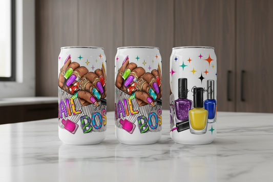 Nail Boss - UVDTF Wrap for cups/hard surfaces sticker