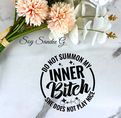 Inner Bitch - UVDTF Decal for cups/hard surfaces sticker
