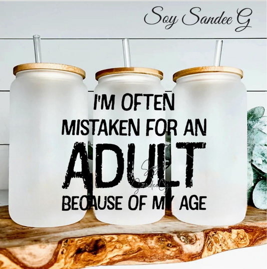 I'm Often Mistaken - UVDTF Decal for cups/hard surfaces sticker