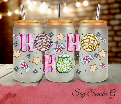 Ho Ho Ho - UVDTF Wrap for cups/hard surfaces sticker