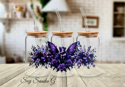 Purple Fairy - UVDTF Wrap for cups/hard surfaces sticker