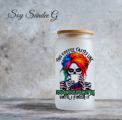 This Coffee Tastes Like... - UVDTF Decal for cups/hard surfaces sticker