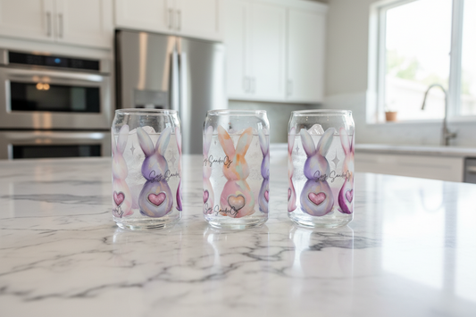 Bunnies Love - UVDTF Wrap for cups/hard surfaces sticker