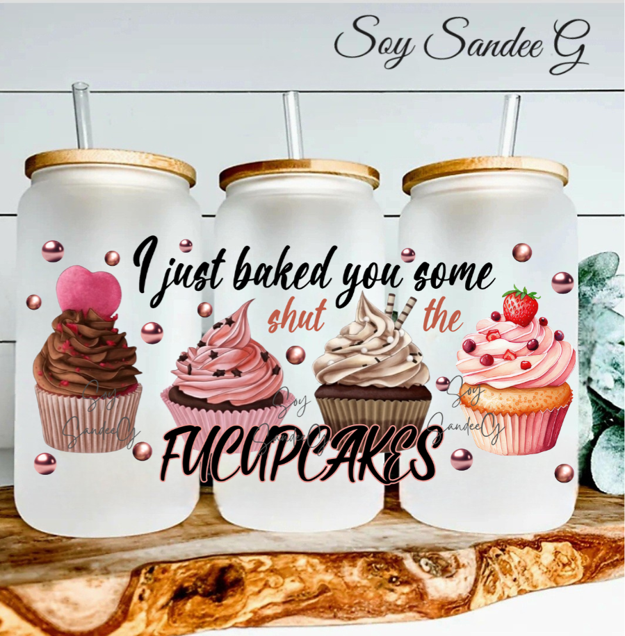 I just baked you some... - UVDTF Wrap for cups/hard surfaces sticker